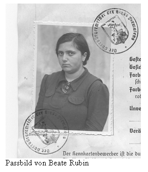 Textfeld:  
Passbild von Beate Rubin













